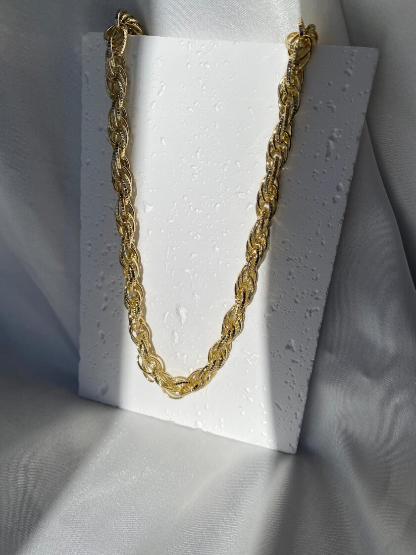 ÇELİK 14k Gold Kolye (45cm) - Görsel 7