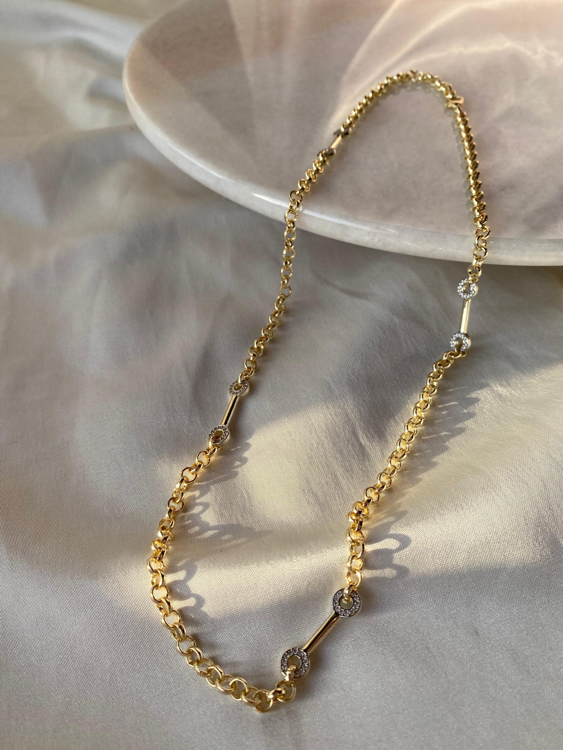 Vip Gold Serenay Zincir Kolye