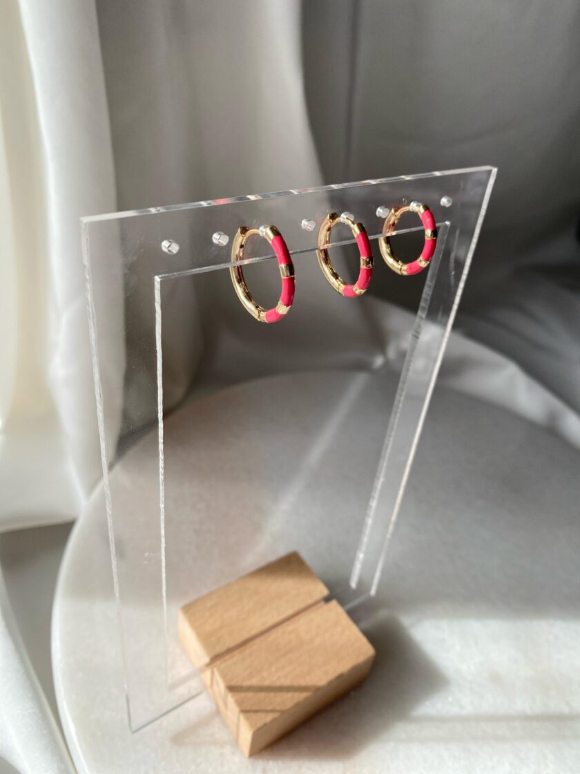 Çelik 3lü Set Halka Küpe - Görsel 6