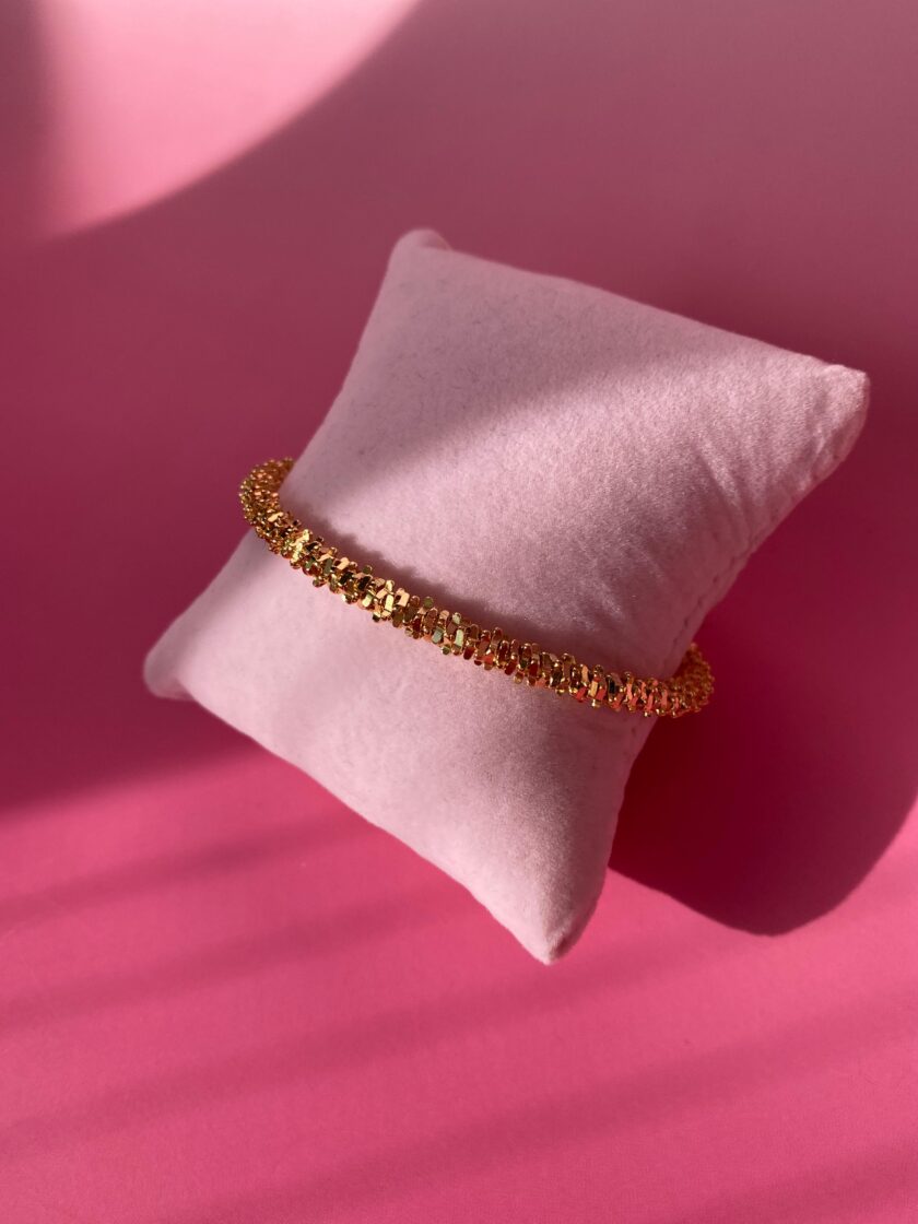 VIP Parlak Gold Kelepçe - Görsel 2