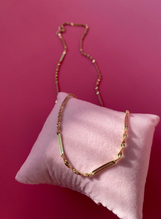 VIP 14k Gold Burgu Zincir Kolye