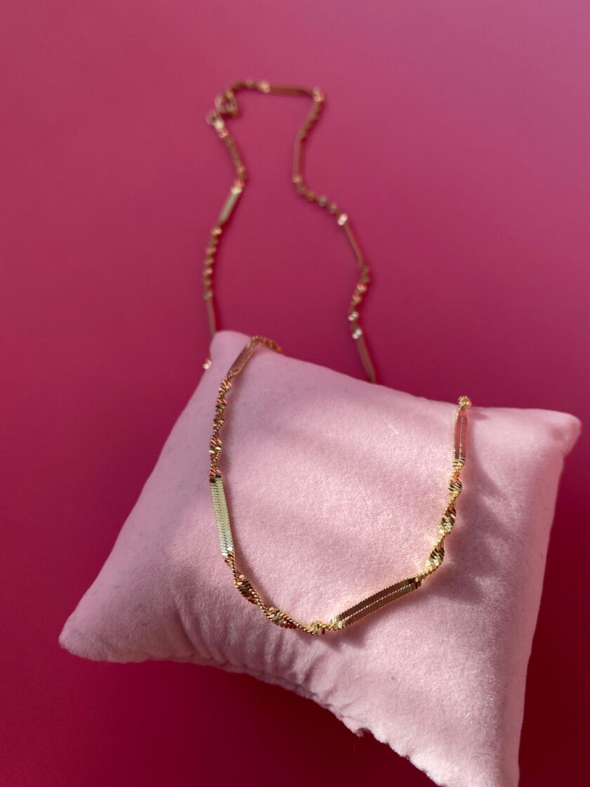 VIP 14k Gold Burgu Zincir Kolye