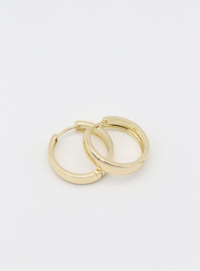 VIP Gold Halka Küpe (25mm)