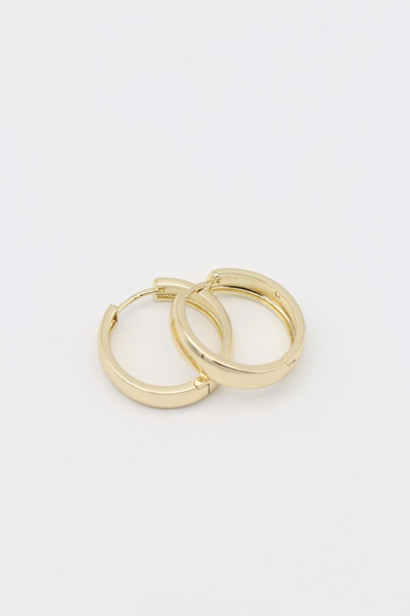 VIP Gold Halka Küpe (25mm)