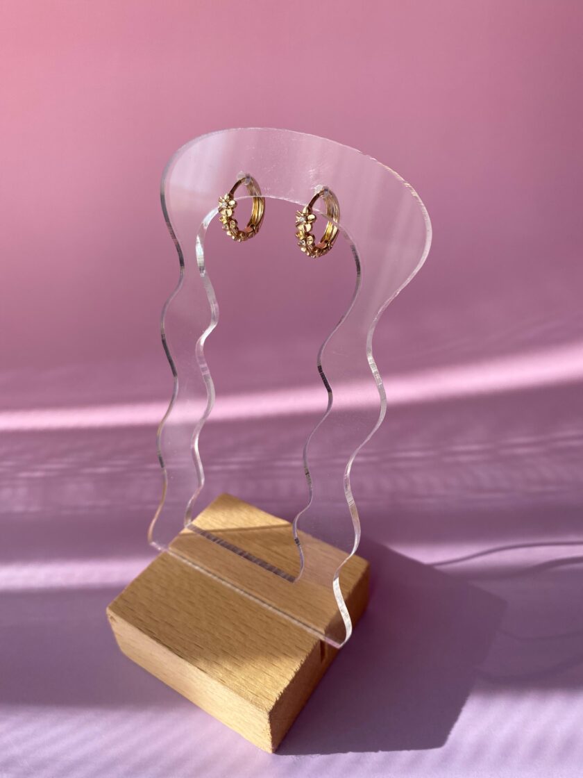 VIP Gold Küpe (10mm) - Görsel 5