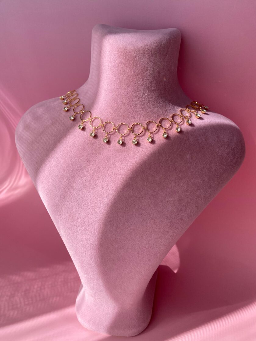 VIP Taş Choker Kolye