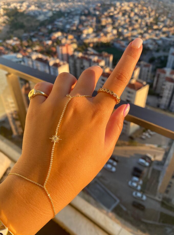 VIP Kutup Yıldızı Taşlı Şahmeran