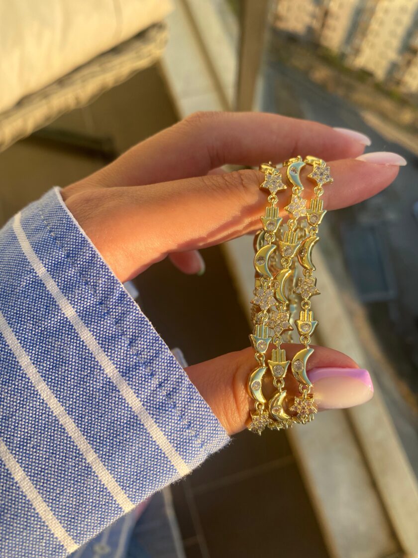 VIP Gold Model Bileklik - Görsel 2