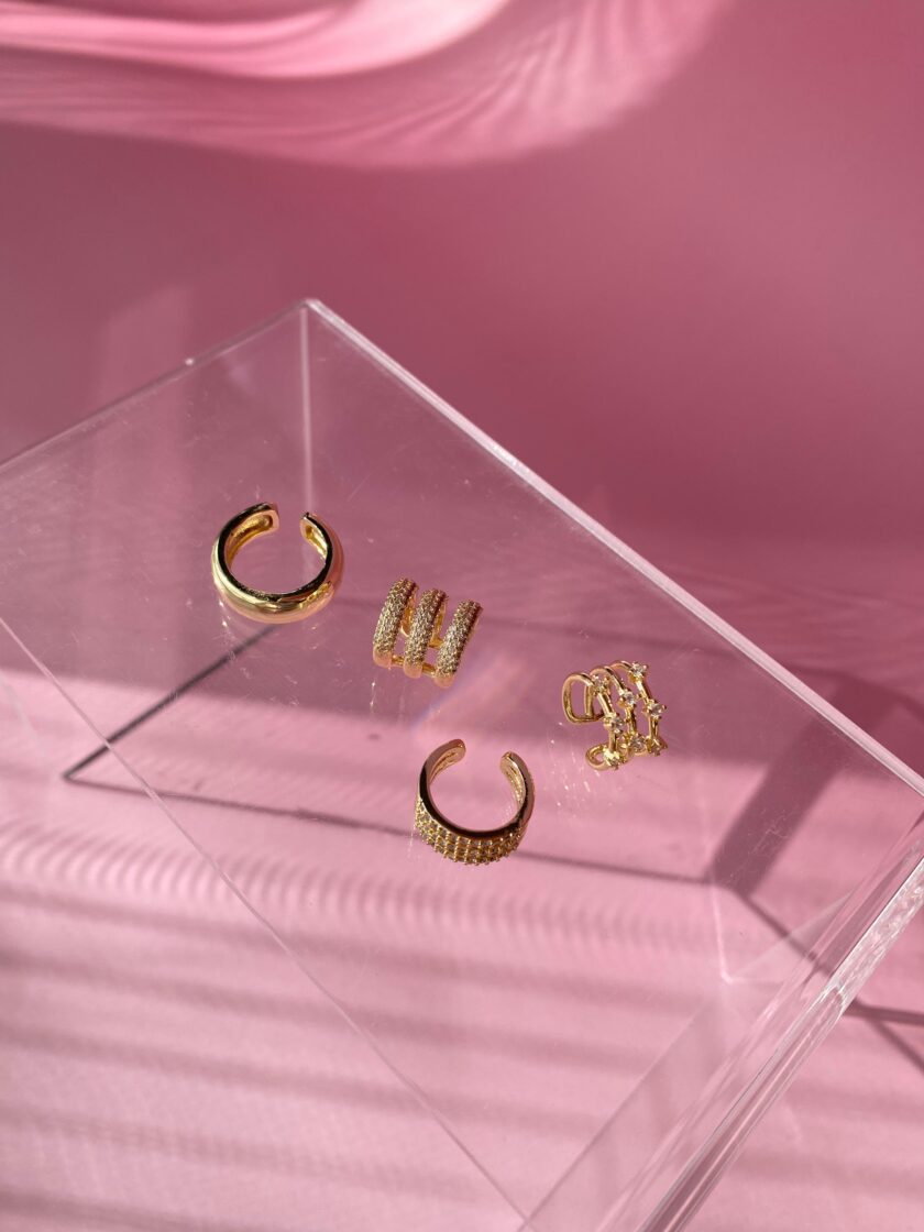 VIP Minik Taşlı Earcuff - Görsel 6