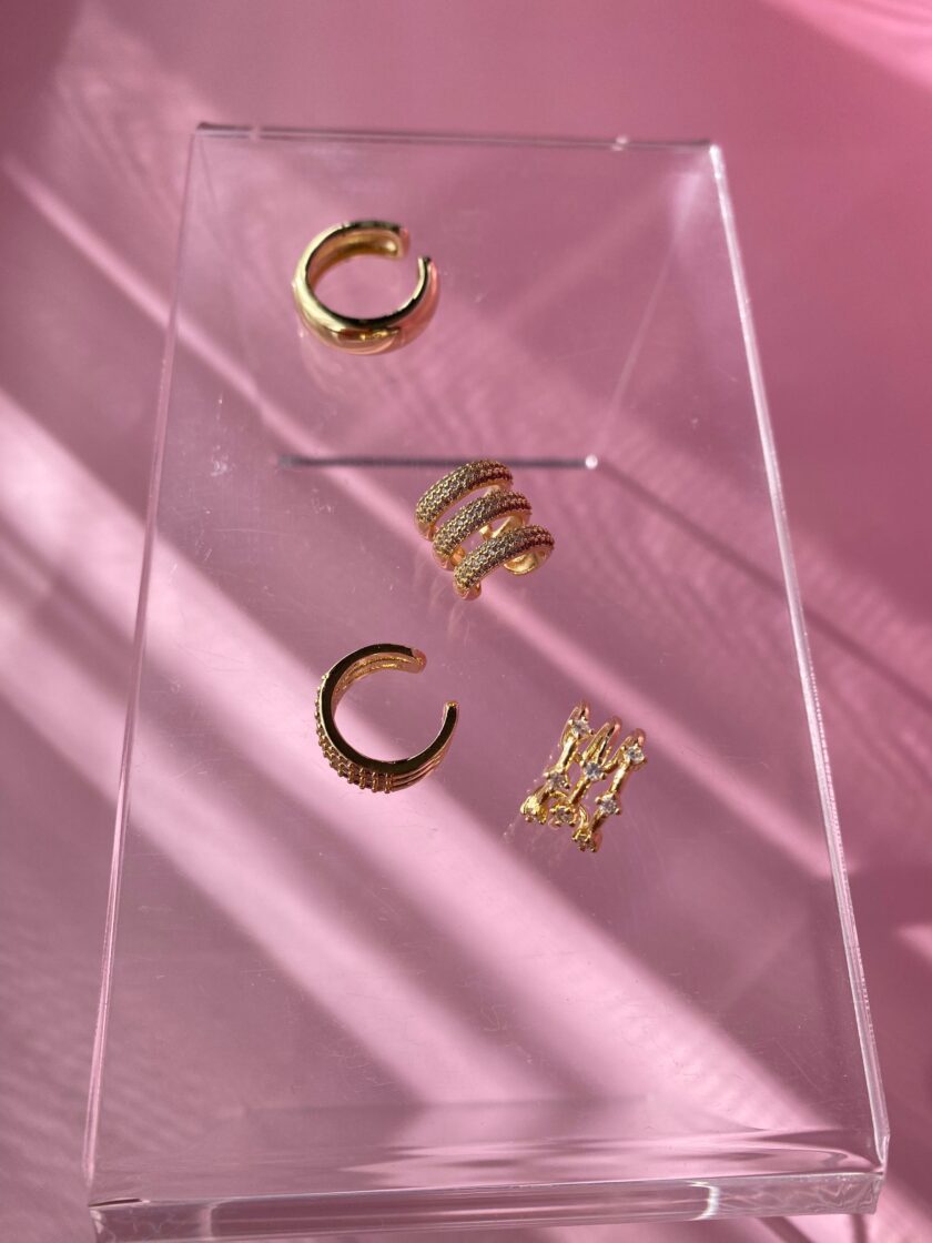 VIP Minik Taşlı Earcuff - Görsel 5