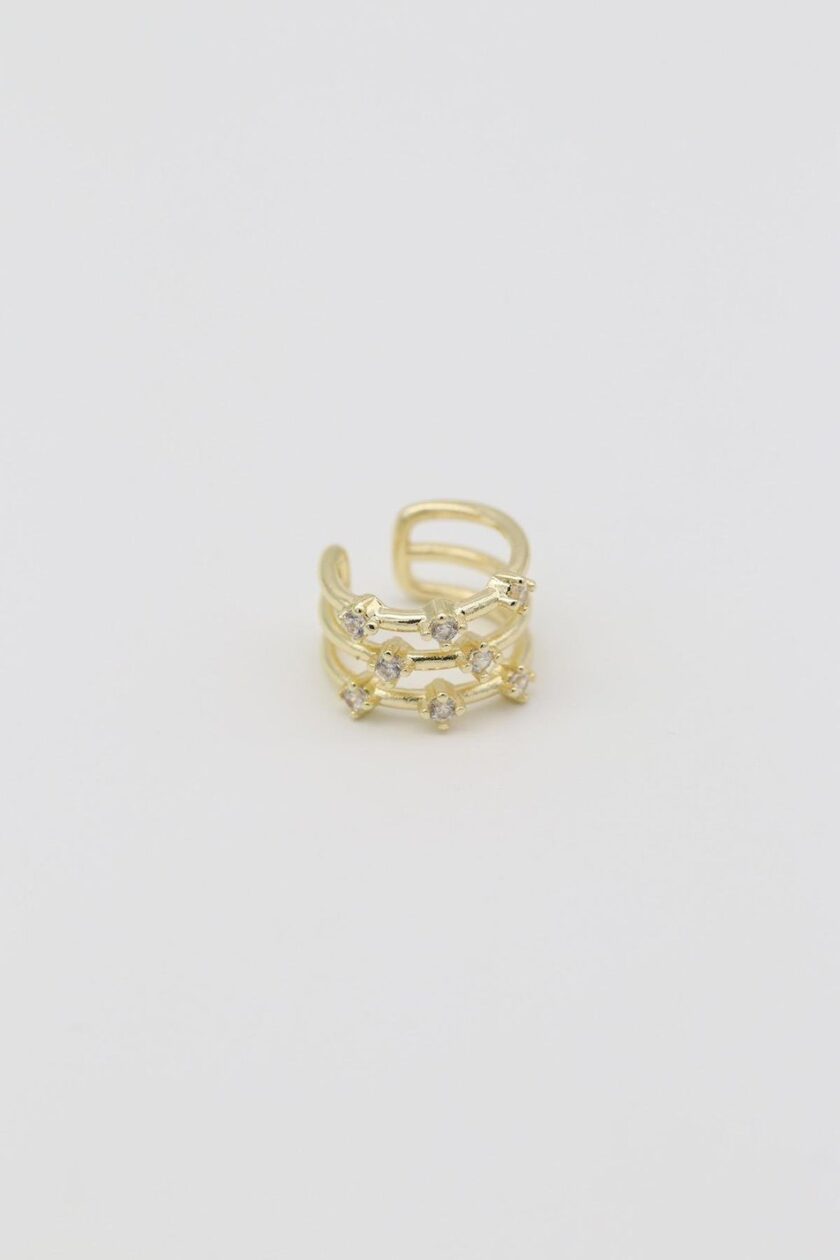 VIP Minik Taşlı Earcuff