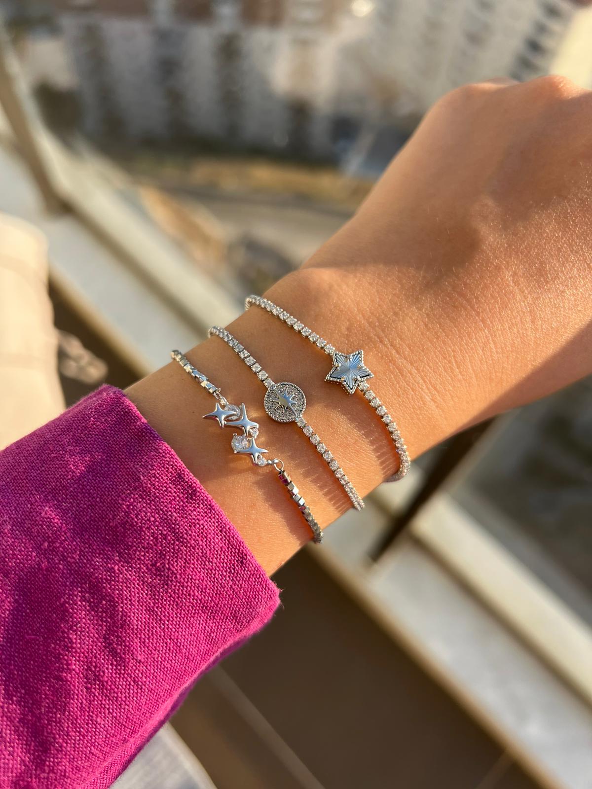 VIP Yıldız Model İtalyan Küp Bileklik - Görsel 2