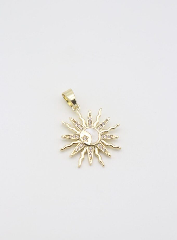 VIP Gold Taşlı Charm