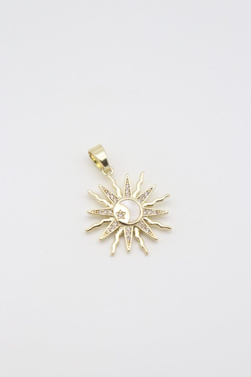 VIP Gold Taşlı Charm