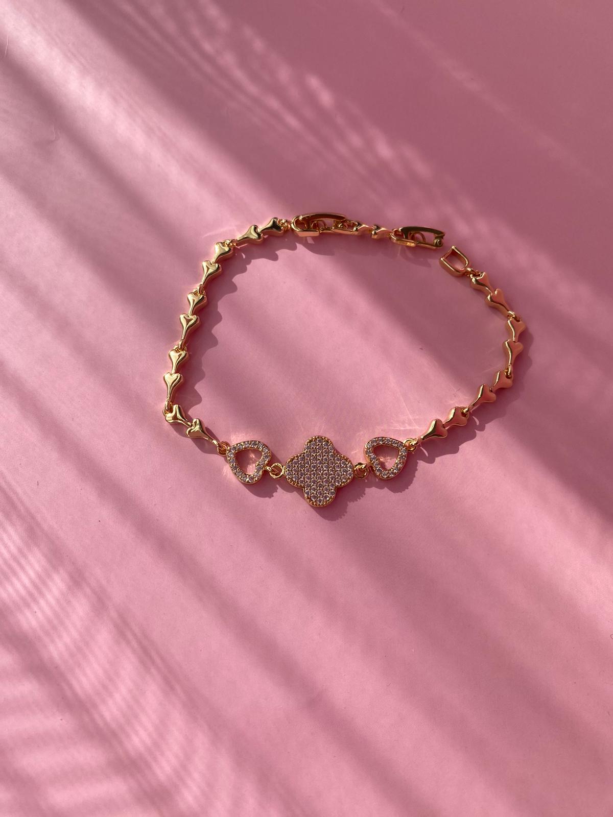 Çelik Kalp Detaylı Bileklik - Görsel 2