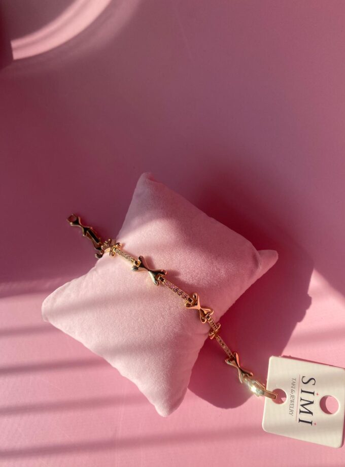 Kalp Detay İnce Model Bileklik