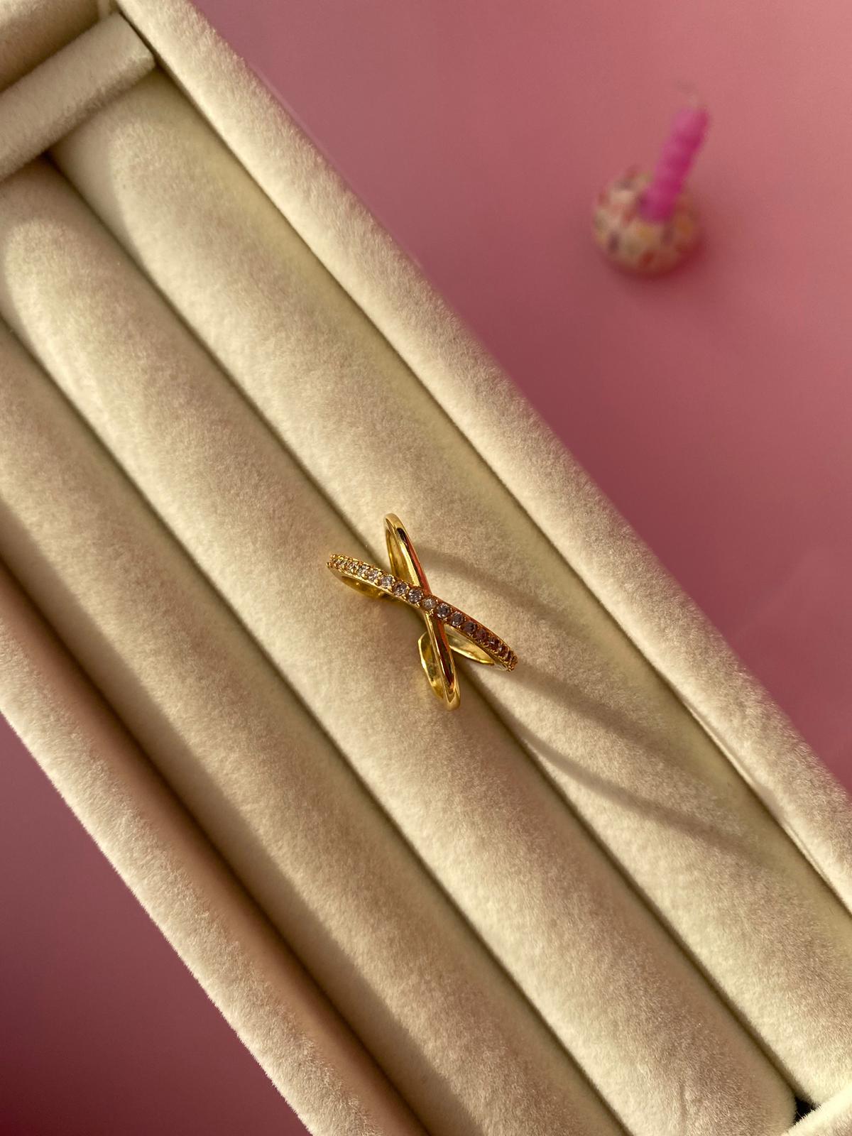 Çelik İnce Taşlı Yüzük - Görsel 7