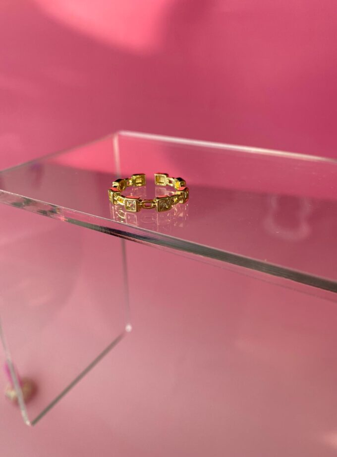 Çelik İnce Zincir Model Yüzük