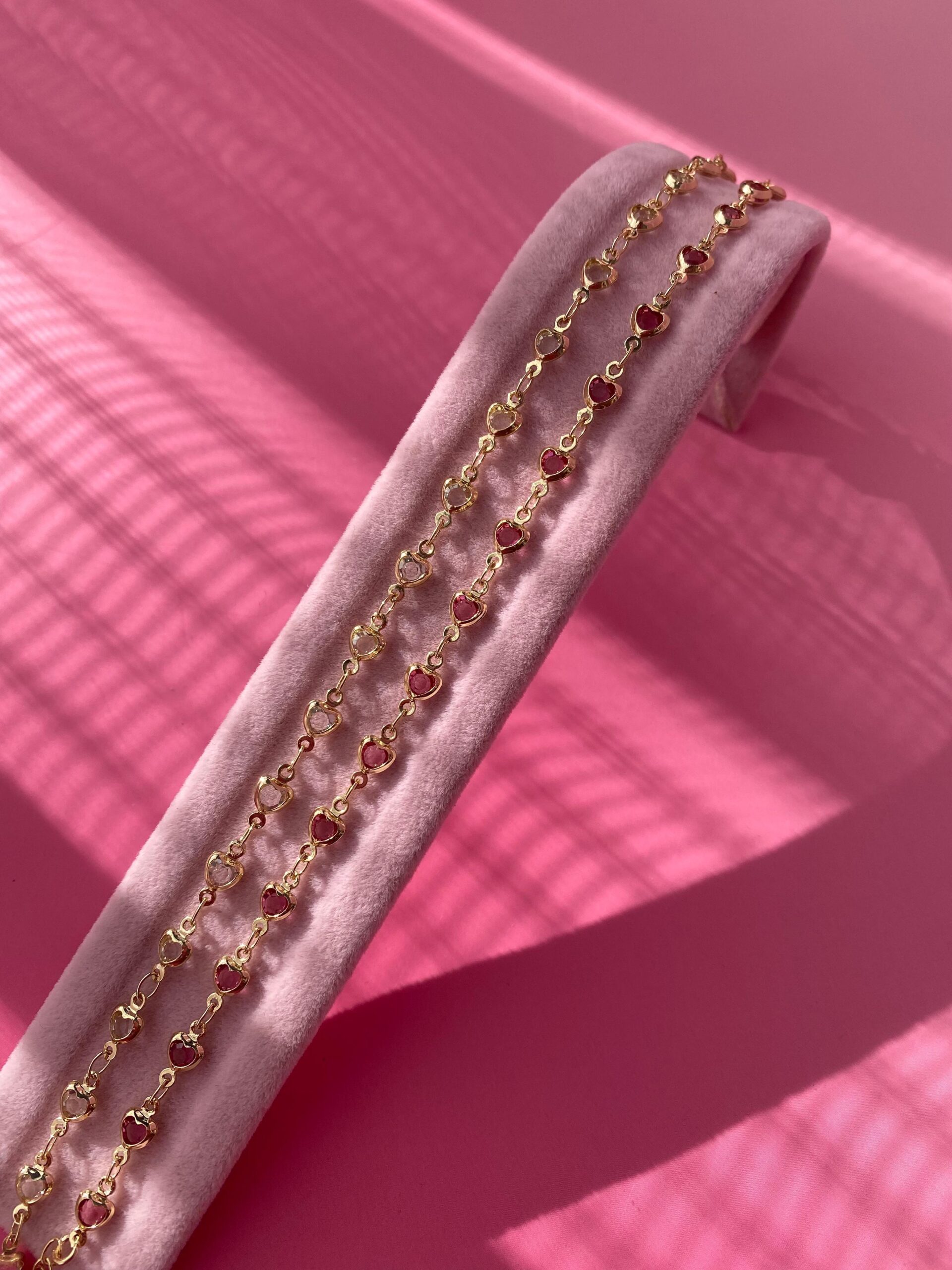 Çelik Gold Kalp Halhal - Görsel 4