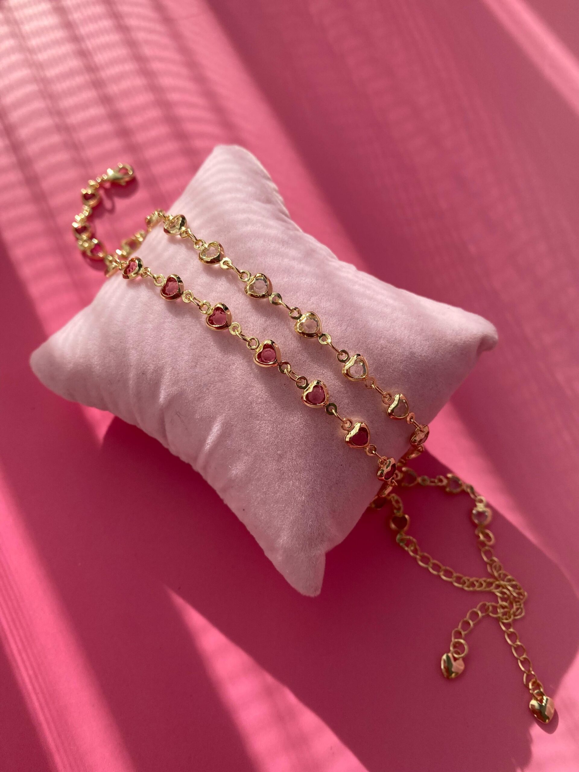 Çelik Gold Kalp Halhal - Görsel 6