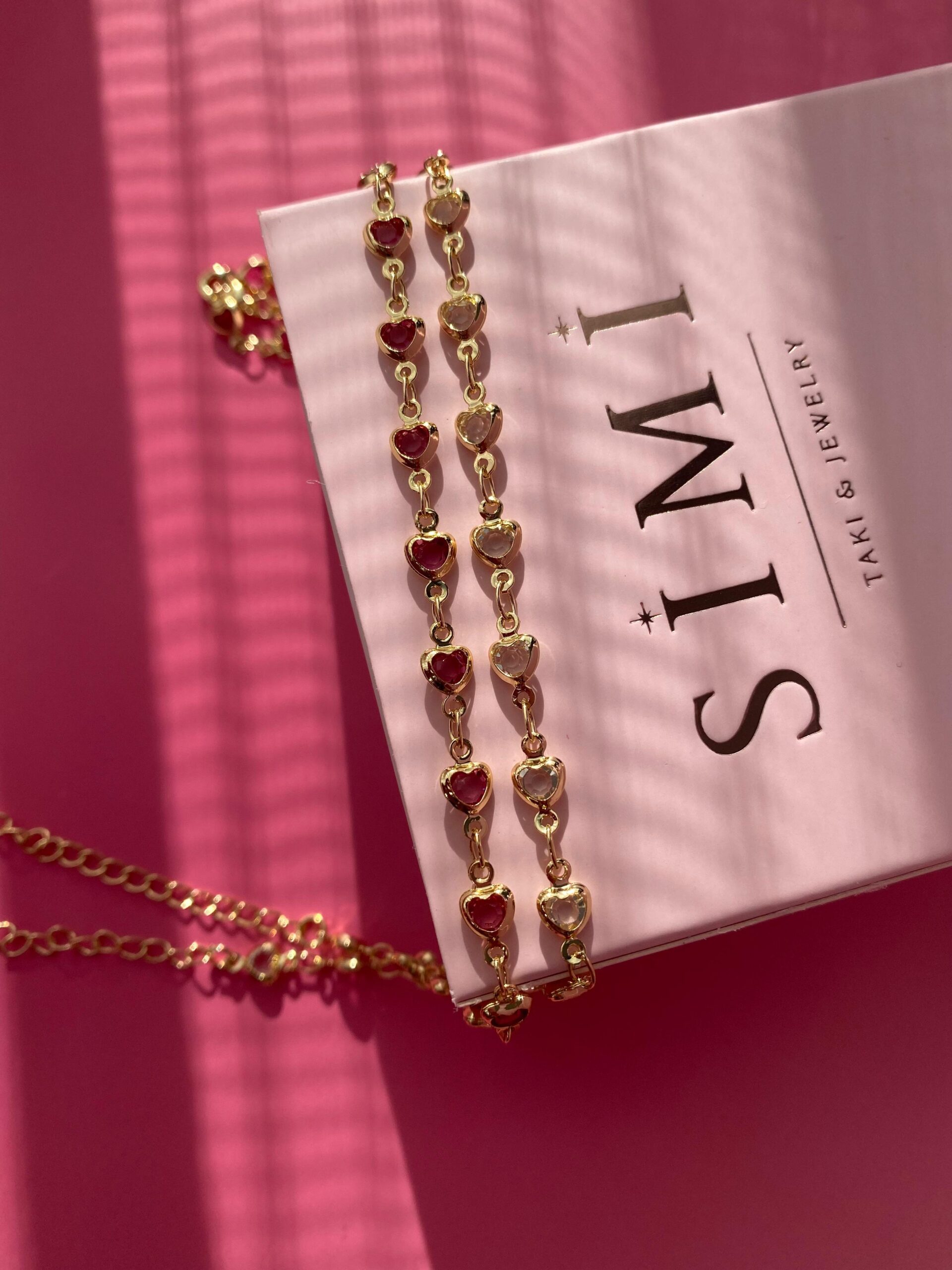 Çelik Gold Kalp Halhal - Görsel 2