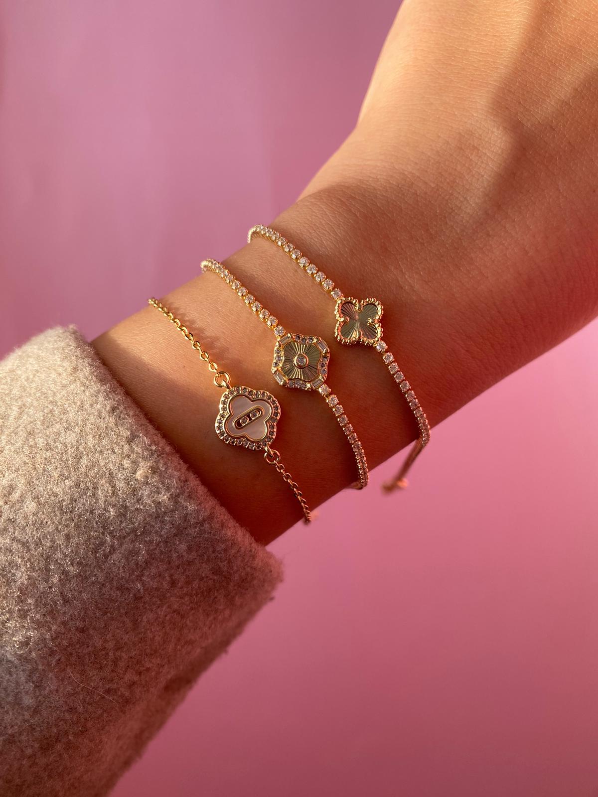 Yonca Model Taşlı İnce Su Yolu - Görsel 3