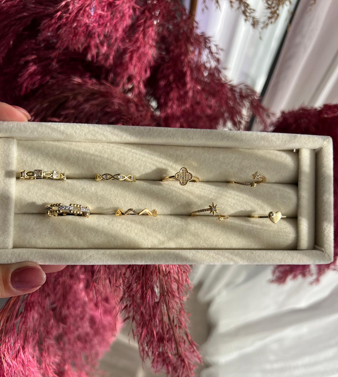 Çelik İnce Zincir Model Yüzük - Görsel 3