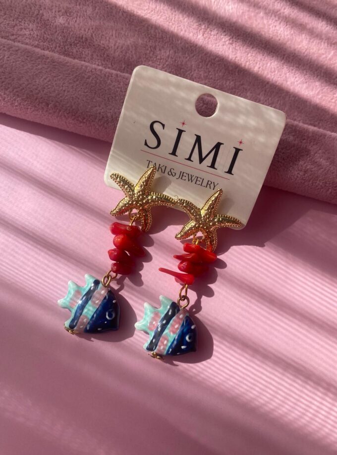 Balık Sallantılı Küpe