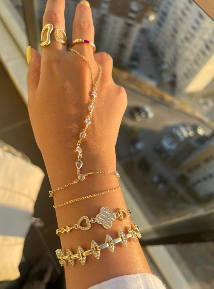 VIP Büyük Beden Taşlı Şahmeran