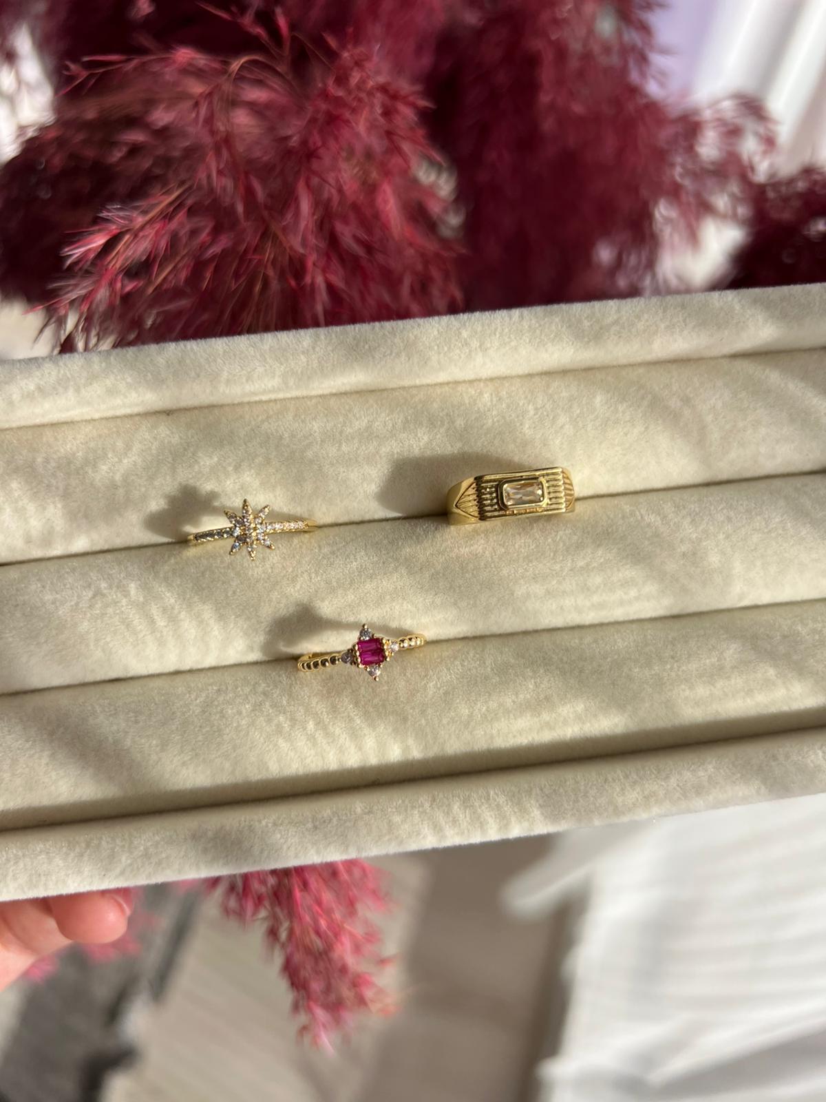 Çelik Kalın Serçe Parmağı Yüzük - Görsel 3