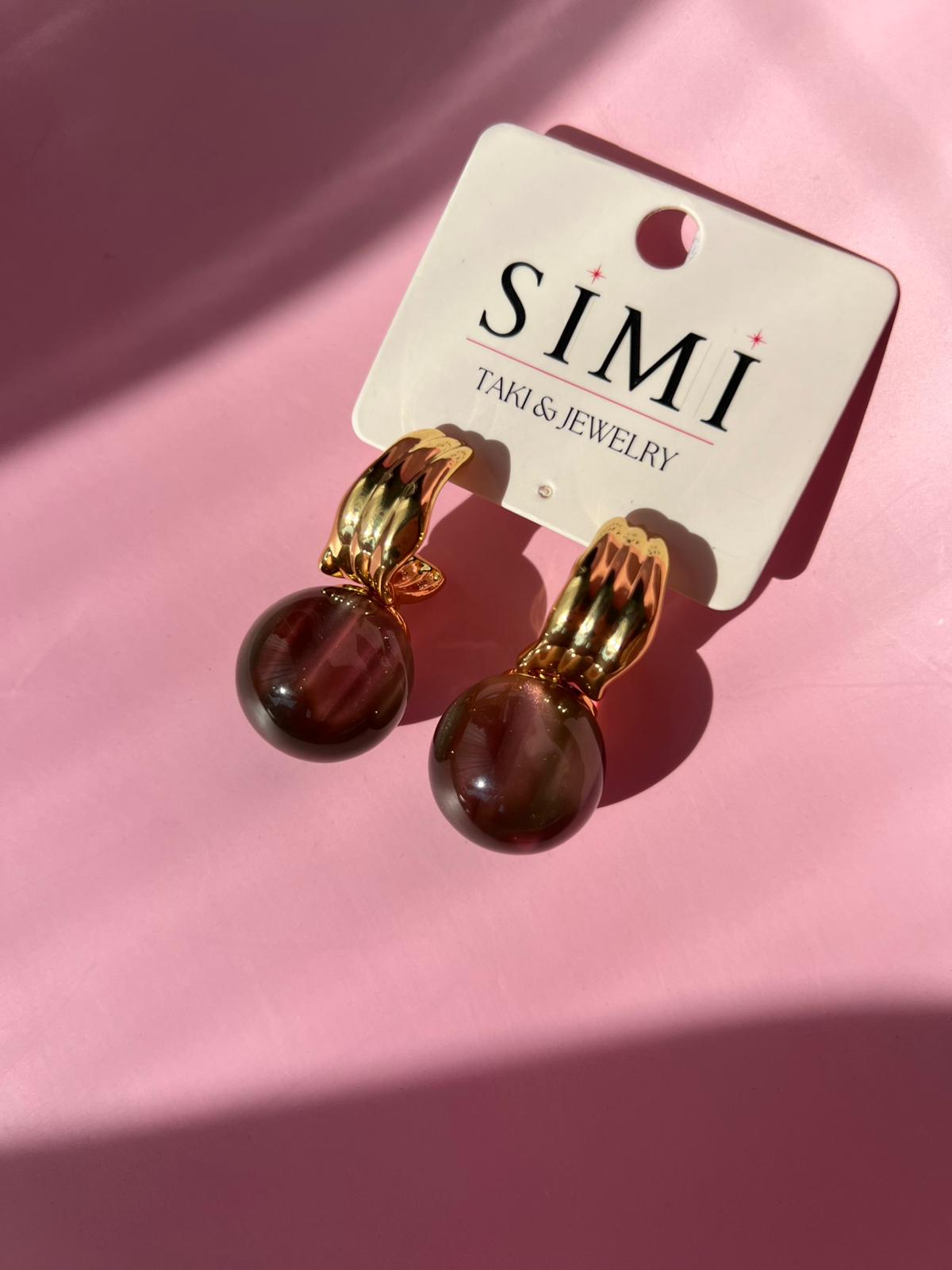 VIP Tasarım Yansımalı Büyük Küpe - Görsel 2