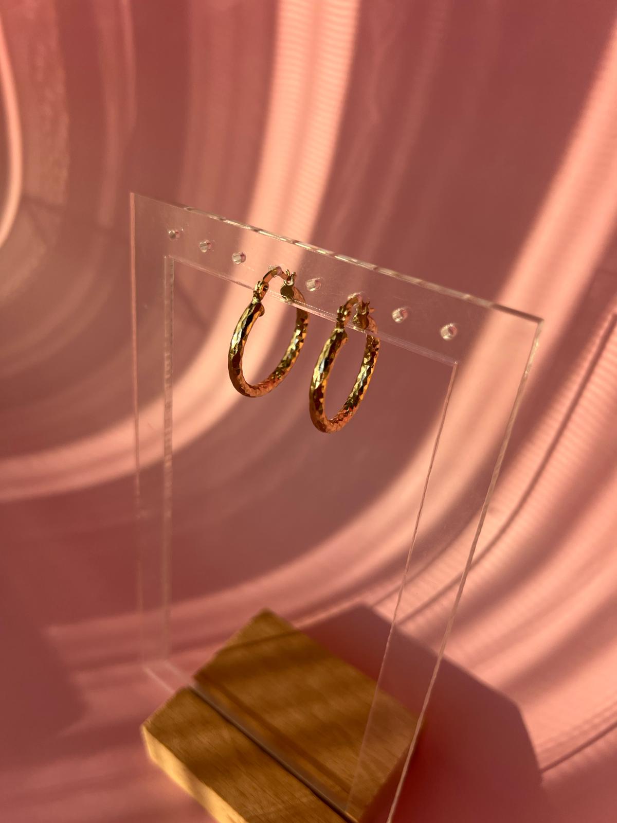 VIP Tasarım Halka Küpe 30mm - Görsel 6