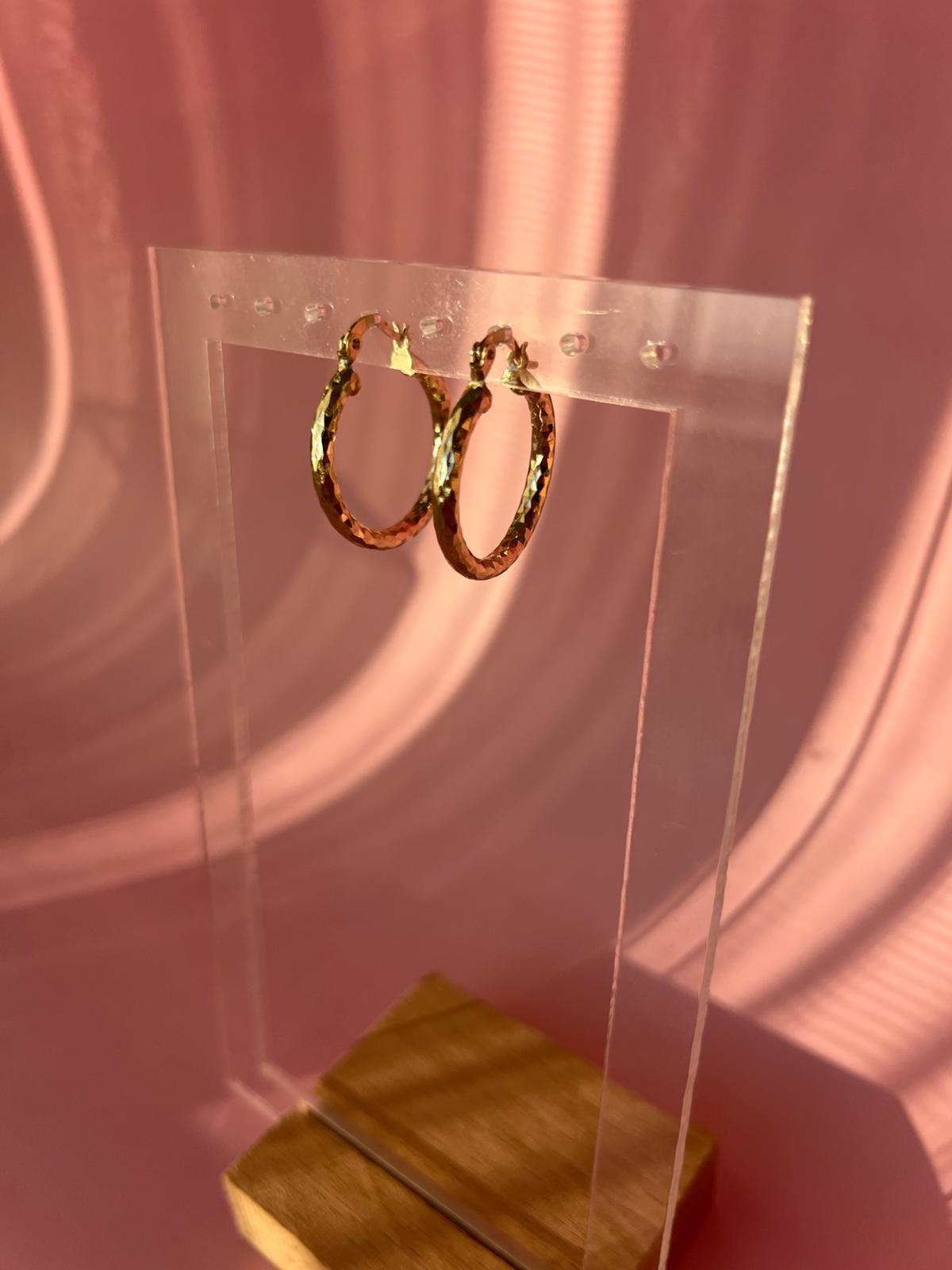 VIP Tasarım Halka Küpe 30mm - Görsel 5