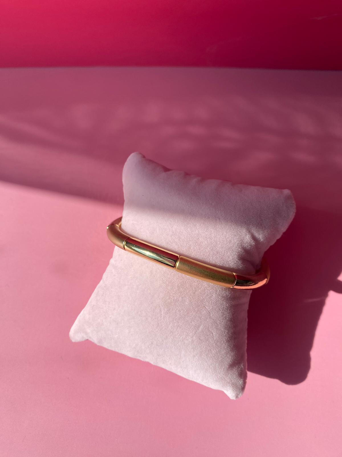 Parlak ve Mat Tasarım Lastik Bileklik