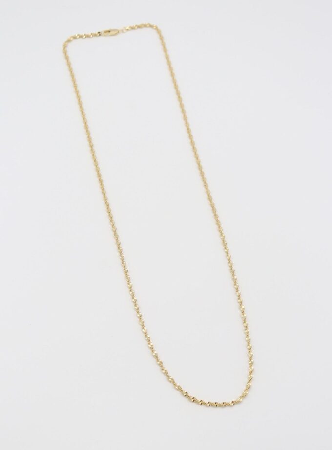 İnce Burgu Zincir Kolye