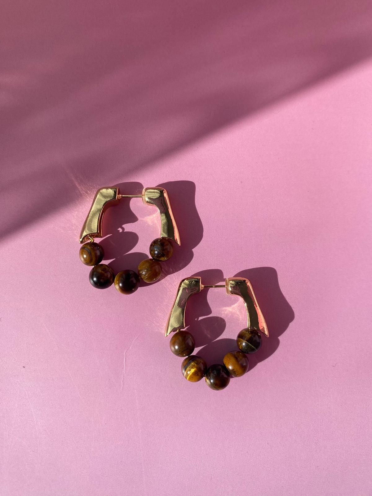 VIP Tasarım Boncuk Küpe - Görsel 4