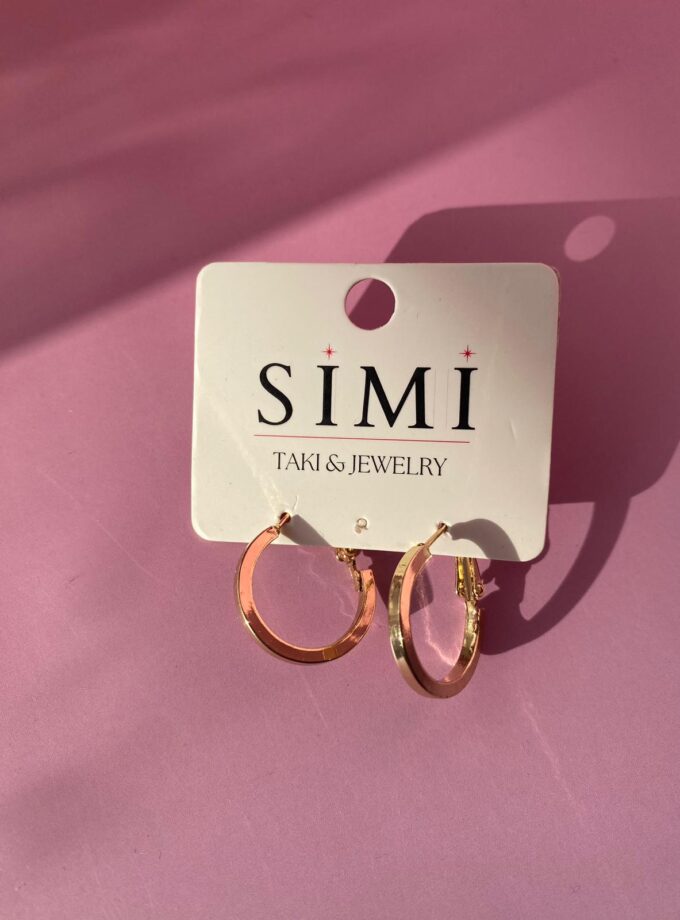 VIP Küçük Boy Kalın Halka Küpe