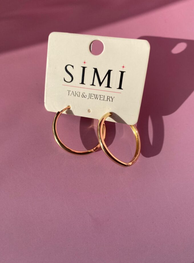 VIP Orta Boy Halka Küpe