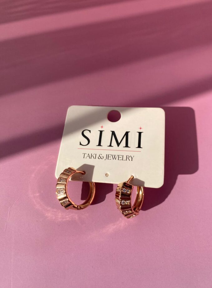 VIP Rose Kalın Model Küpe