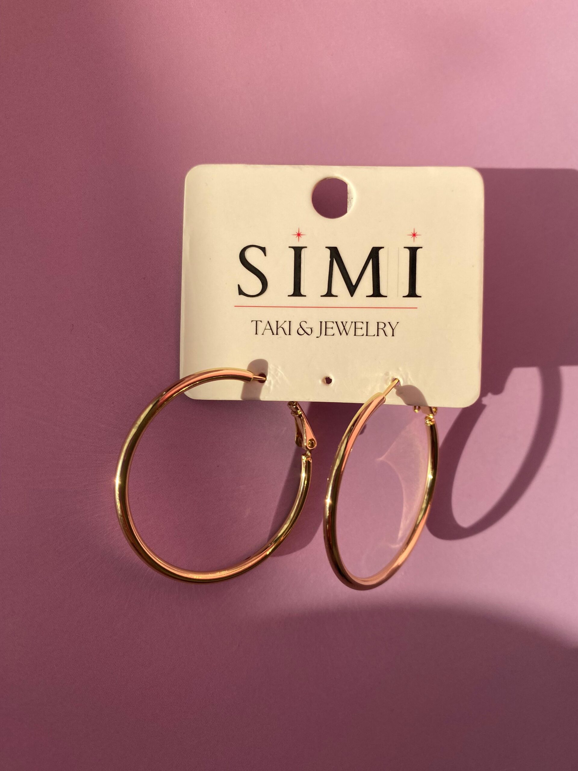 VIP İnce Büyük Boy Halka Küpe