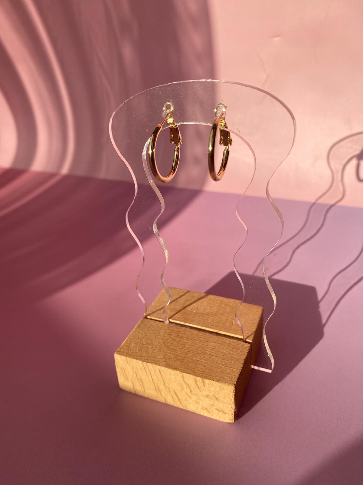 VIP İnce Küçük Boy Halka Küpe - Görsel 7