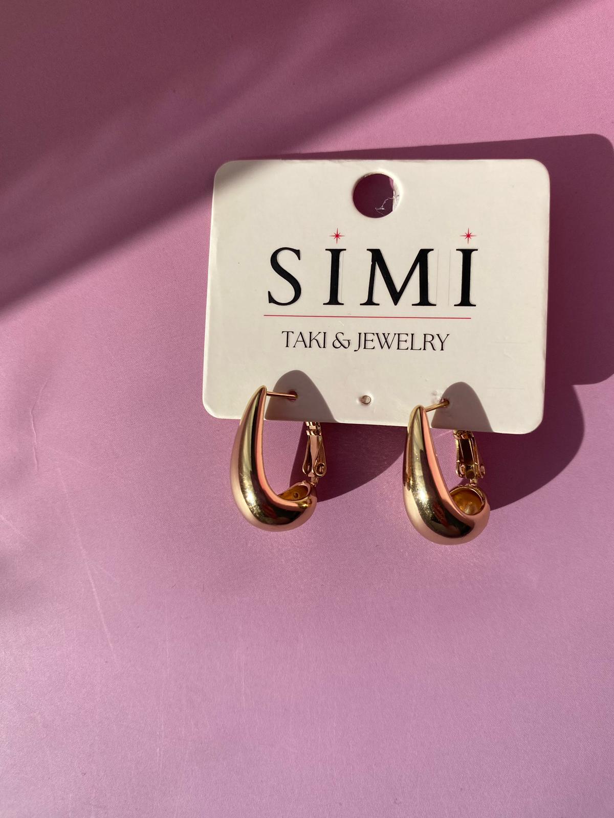 VIP Gold Damla Model Küpe