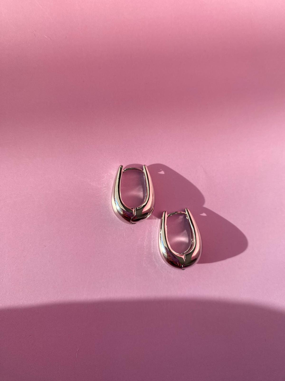 VIP Silver Damla Model Küpe - Görsel 3