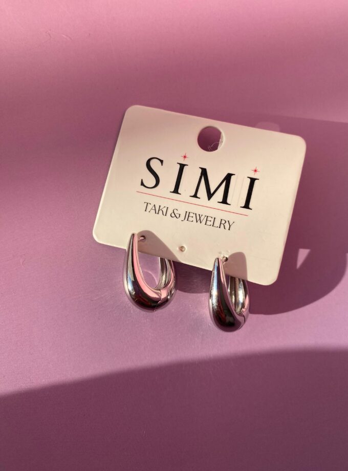 VIP Silver Damla Model Küpe