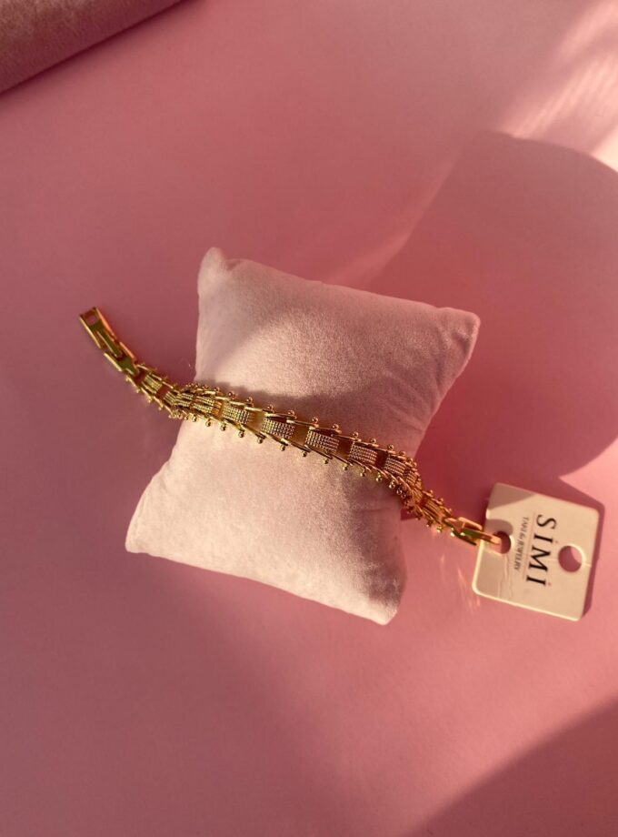 Gold Şerit Detaylı Bileklik