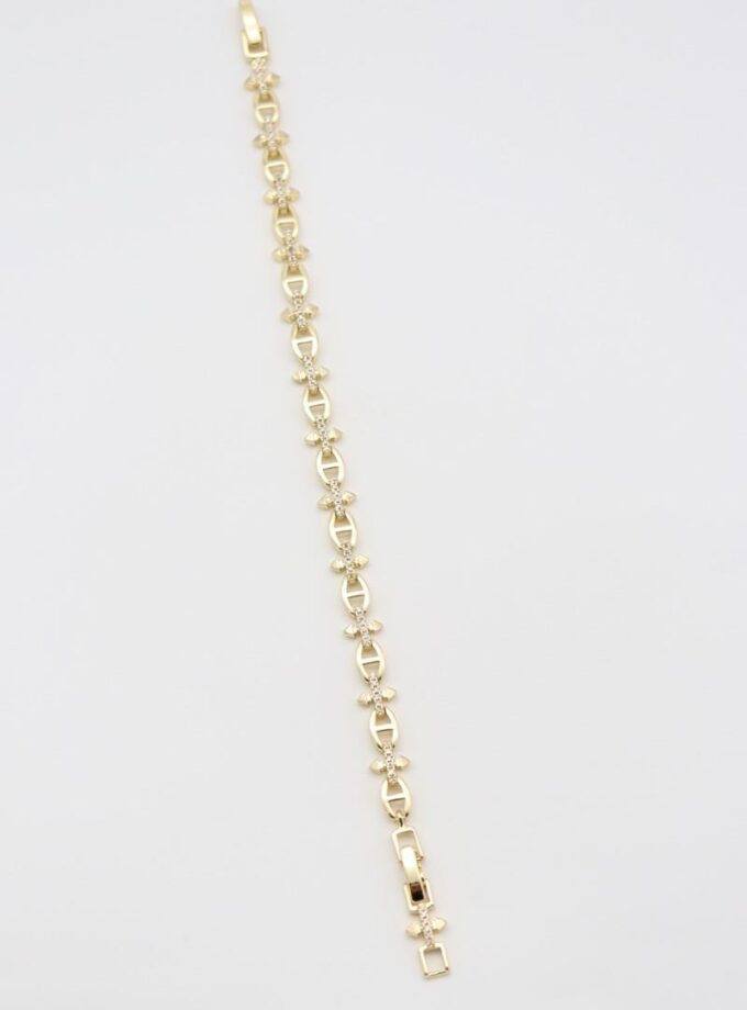 Gold Detaylı Zincir Bileklik