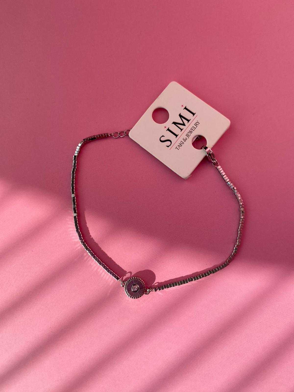 Silver Tasarım İnce Bileklik - Görsel 2