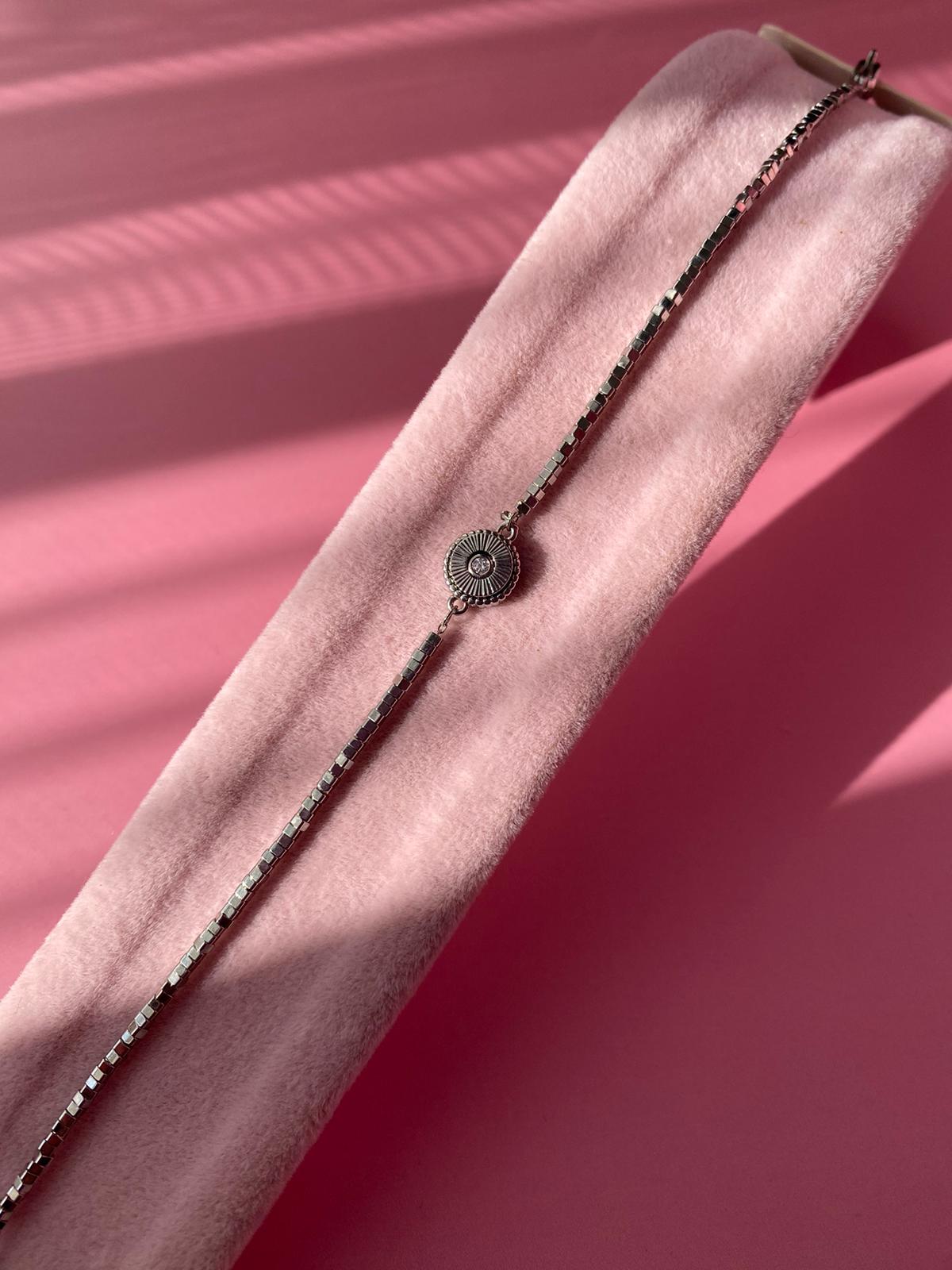 Silver Tasarım İnce Bileklik - Görsel 5