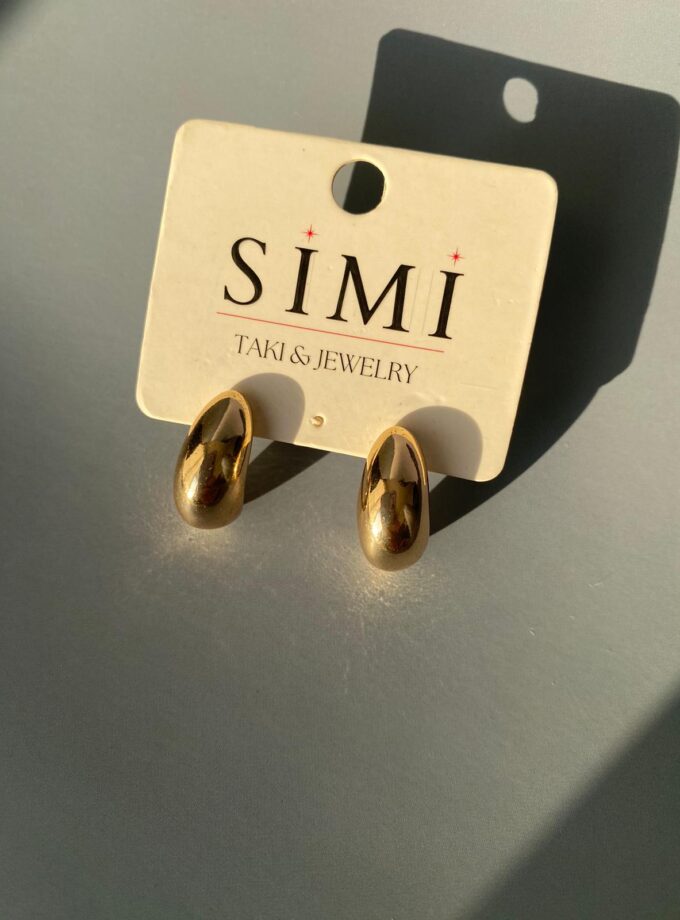 VIP Altın Damla Küpe