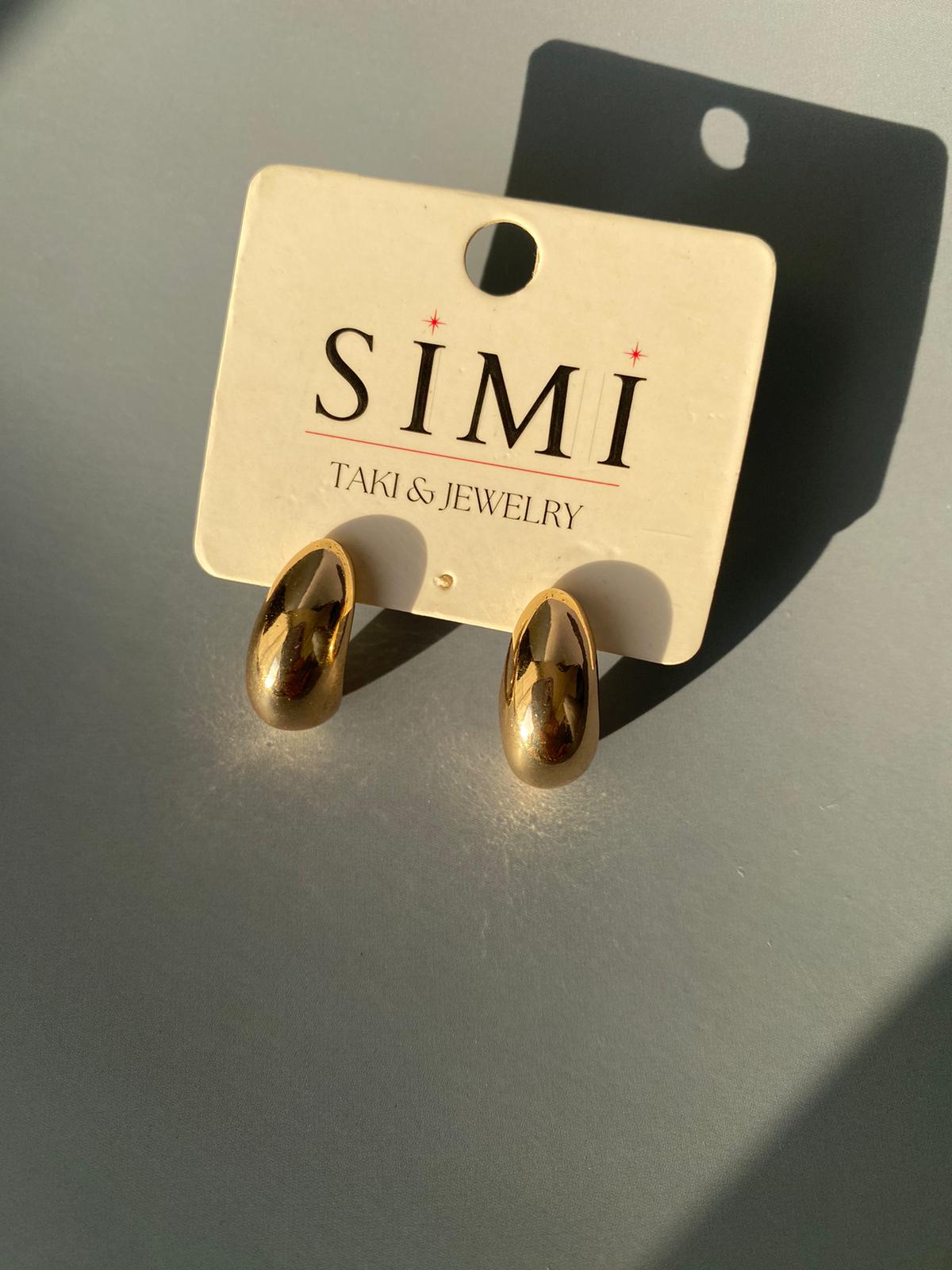 VIP Altın Damla Küpe